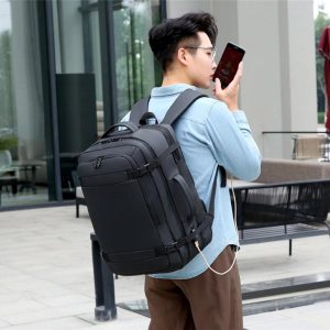 Bags |  Mens Sonora Laptop Exp Backpack 45Cm Black Accessories Bags