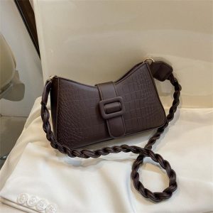 Bags |  Womens Mock Croc Shoulder Bag Accessories Bags