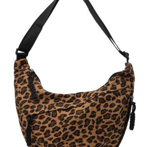 Bags |  Womens Oversized Leopard Sling Bag Accessories Bags