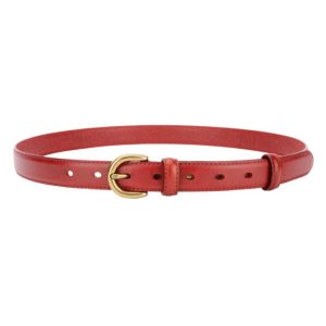 Belts |  Womens 2-Pack Skinny Faux Leather Belts Accessories Belts