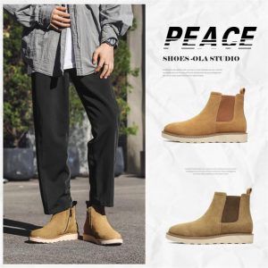 Boots |  Mens Chunky Chelsea Boots Mens Boots