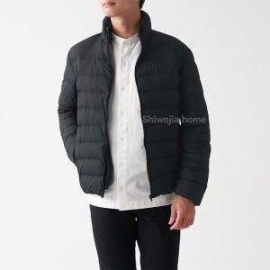 Coats & Jackets |  Mens Hooded Puffer Jacket Clothing Black