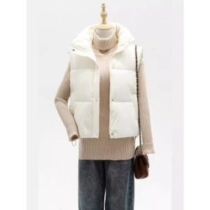 Coats & Jackets |  Womens Padded Vest Clothing Coats & Jackets