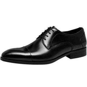 Dress Shoes |  Mens Knock Derby With Cap Toe Dress Shoes Dress Shoes