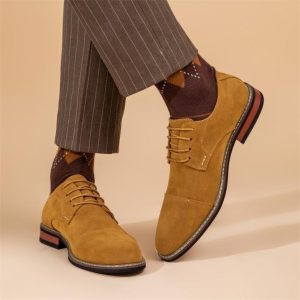 Dress Shoes |  Mens Langston Suede Derby Dress Shoes Dress Shoes