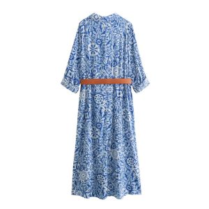 Dresses |  Womens Boheme Puff Sleeve Dress Clothing Dresses