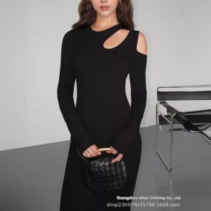 Dresses |  Womens Long Sleeve Cutout Dress Clothing Dresses