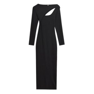 Dresses |  Womens Slash Midi Dress Ld44 Clothing Dresses