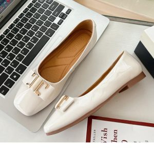 Flats |  Womens Ballet Flat With Mesh Inserts Flats Flats