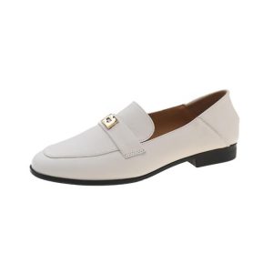 Flats |  Womens Mule Loafer With Gancini Ornament Flats Flats