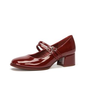 Flats |  Womens Patent Pointed Toe Ballet Flats Flats Flats