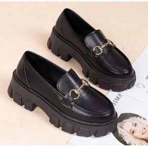 Flats |  Womens Stella Leather Loafers Shoe Flats Flats