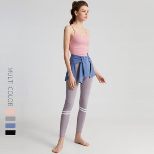 Gym Gear & Activewear |  Womens Active Stripe High Waisted Leggings Clothing Gym Gear & Activewear