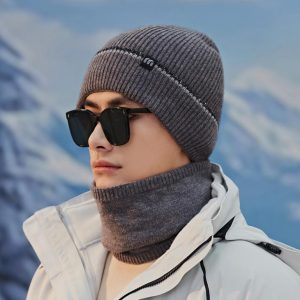 Hats, Gloves & Scarves |  Mens Soft Rib-Knit Beanie Accessories Hats, Gloves & Scarves