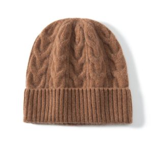 Hats, Gloves & Scarves |  Womens Cable Knit Beanie Accessories Cream