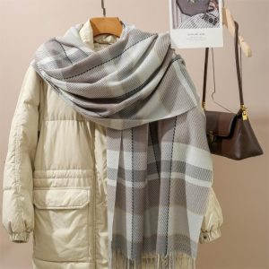 Hats, Gloves & Scarves |  Womens Long Patterned Scarf Accessories Hats, Gloves & Scarves