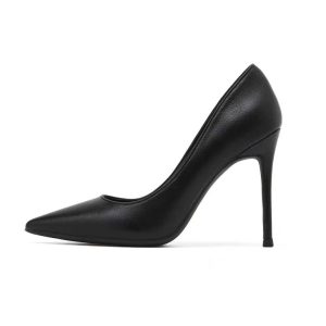 Heels |  Womens High Heel Court Shoes Heels Black