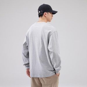 Hoodies & Sweatshirts |  Mens Kem Crew Neck Sweatshirt Clothing Gray Heather