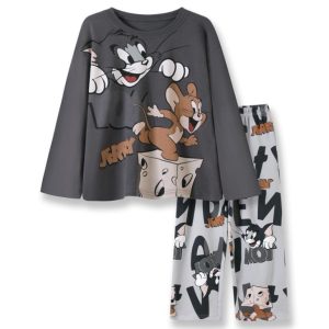 Hoodies & Sweatshirts |  Womens Looney Tunes Bugs Bunny Sweatshirt Clothing Charcoal