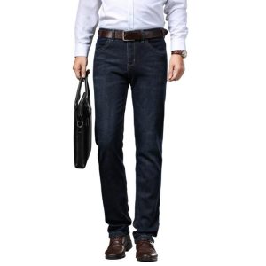 Jeans & Denim |  Mens The Stronghold Straight Jeans Clothing Dark Blue