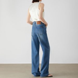 Jeans & Denim |  Womens High Rise Straight Leg Jean Clothing Jeans & Denim