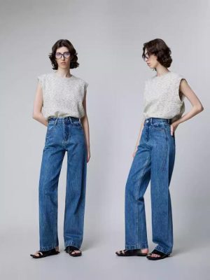 Jeans & Denim |  Womens Wide Leg Jean Heritage Blue Clothing Jeans & Denim