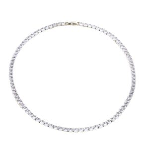 Jewellery |  Womens Rhinestone Tennis Necklace Accessories Jewellery