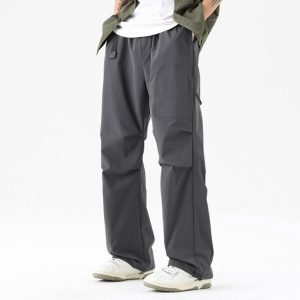 Joggers & Sweatpants |  Mens Relaxed Fit Stretch Joggers Clothing Black