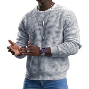 Knitwear |  Mens Baby Cable Texture Sweater Clothing Knitwear