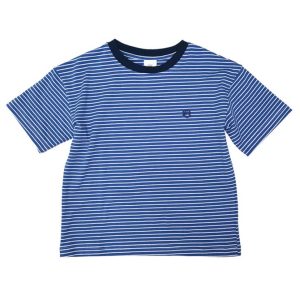 Knitwear |  Mens Short Sleeve Feeder Stripe T-Shirt Clothing Knitwear