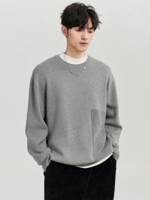 Knitwear |  Mens The Grid Pullover Clothing Knitwear