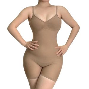 Lingerie |  Womens Seamless Sculpt Mid Thigh Bodysuit Clothing Lingerie