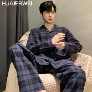 Nightwear & Lounge |  Mens Check Brushed Flannel Shirt Clothing Mens