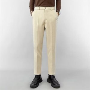 Pants |  Mens Linen Cotton Herringbone Suit Pants, Regular Fit Clothing Mens