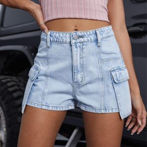 Pants |  Womens Stella Patch Pocket Shorts Clothing Pants