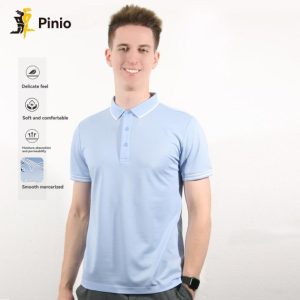 Polos |  Mens Rookie Polo Light Blue Clothing Mens