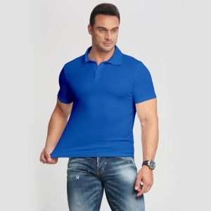 Polos |  Mens Zip-Neck Polo Clothing Mens