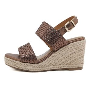 Sandals |  Womens Lessie Natural Woven Raffia Flatform Sandal Sandals Sandals