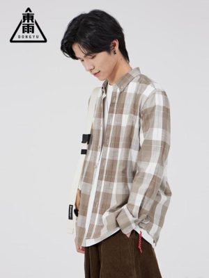 Shirts |  Mens Flannel Check Shirt Clothing Mens