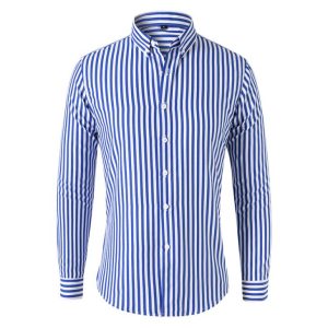 Shirts |  Mens Ls Slim Stripe Shirt Clothing Mens