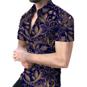 Shirts |  Mens Regular-Fit Printed Polo Shirt Clothing Mens