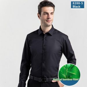 Shirts |  Mens Slim Sateen Long Sleeve Shirt Clothing Mens