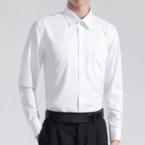 Shirts |  Mens Stretch Slim Fit Dress Shirt, Non-Iron Pinpoint, Button Down Collar Clothing Mens