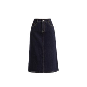 Skirts |  Womens Denim A-Line Skirt Clothing Skirts