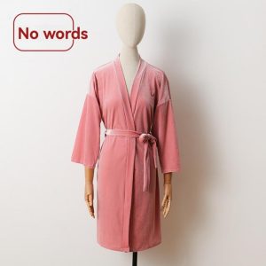 Sleepwear |  Womens Solace Towelling Robe L/Xl In Tulip Clothing Sleepwear