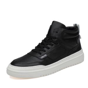 Sneakers |  Womens Color Block High Tops Shoes Black