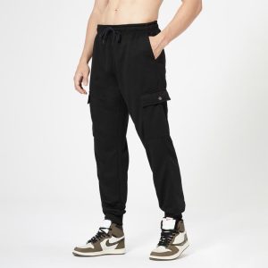 Sportswear |  Mens Cuffed Cargo Pants Clothing Black