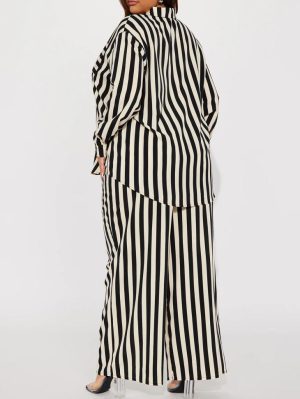 Suits & Blazers |  Womens Beetlejuice X Colleen Atwood Striped Blazer Clothing Black/White