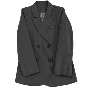 Suits & Blazers |  Womens Rita Ora Oversized Double-Breasted Blazer Clothing Charcoal