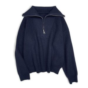 Sweaters & Cardigans |  Womens Half Zip Sweater Clothing Sweaters & Cardigans